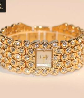 petra-gorgeous-bold-gold-bangle-design-wristwatch