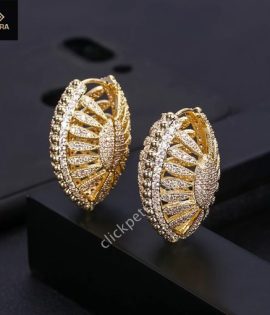 petra-gold-silver-zircon-diamond-cz-stud-earrings
